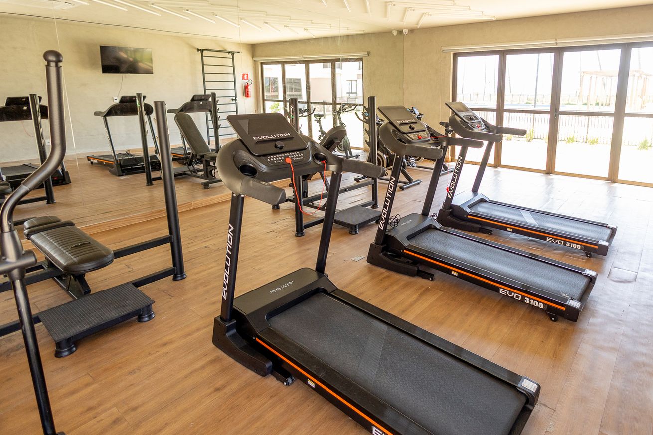 Gym at the Condomínio